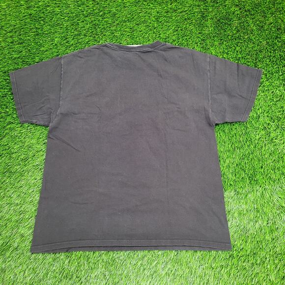 Disturbed Asylum Shirt Large 21x25 Faded Black Metalcore - Picture 2 of 13